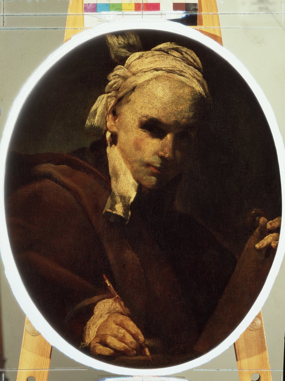 „Önarckép” (önarckép) Giuseppe Maria Crespi (1665-1747) festménye 1700 körül Puskin Múzeum, Moszkva alkotó: Giuseppe Maria Crespi