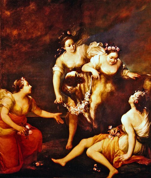 Europa és a bika (olaj, vászon) alkotó: Giuseppe Maria Crespi