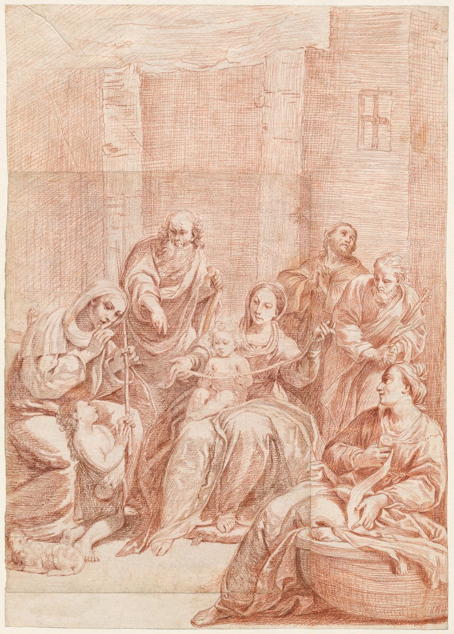 A Szent Család alkotó: Giuseppe Maria Crespi