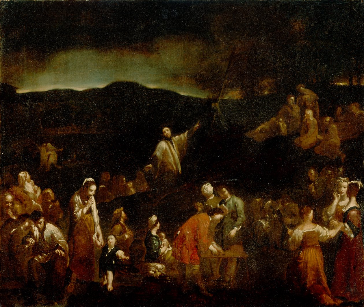 The Mission, 1710 körül (olaj, vászon) alkotó: Giuseppe Maria Crespi