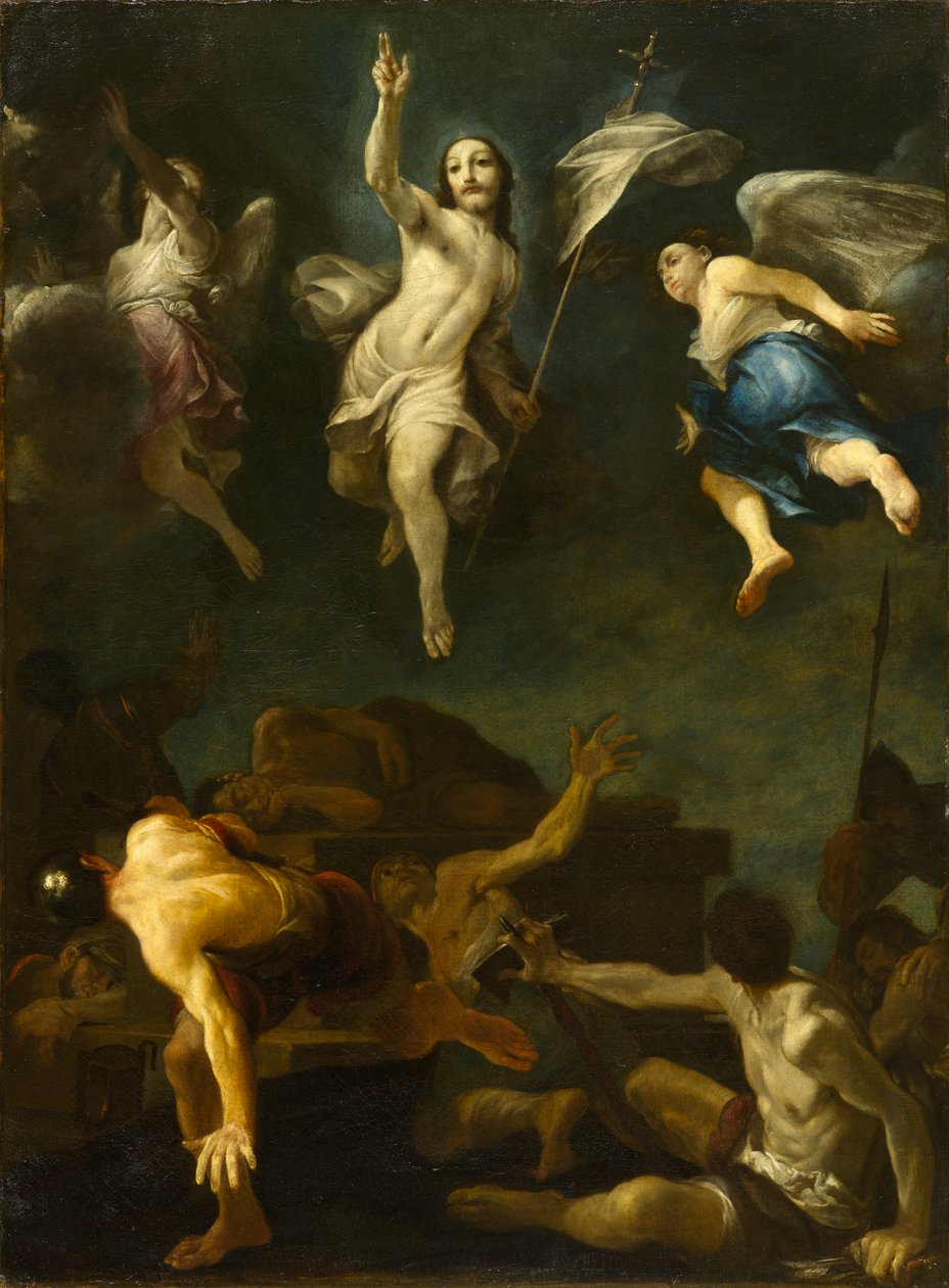 Krisztus feltámadása, 1690 körül alkotó: Giuseppe Maria Crespi