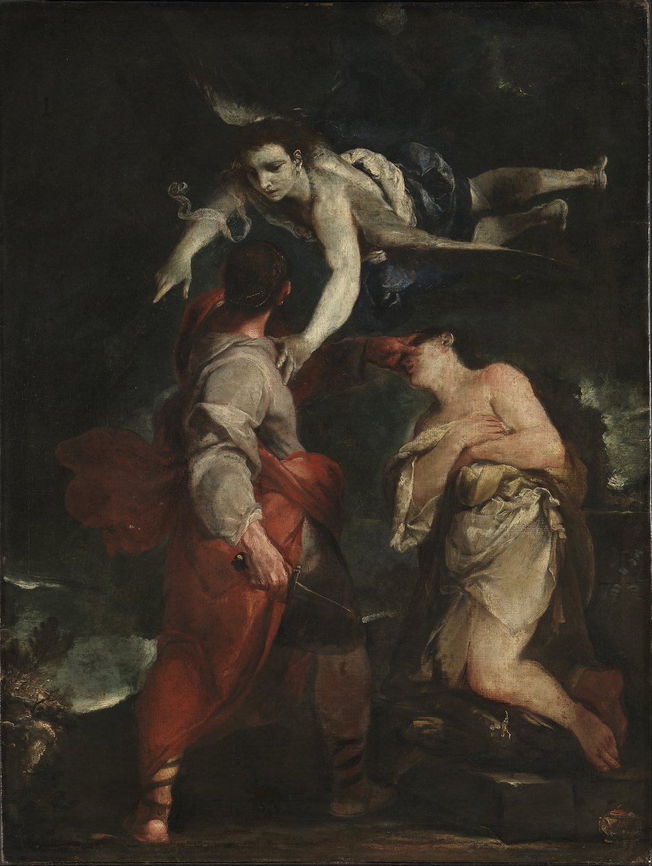 Ábrahám áldozata alkotó: Giuseppe Maria Crespi