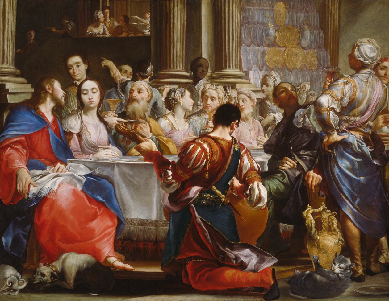 A kánai esküvő alkotó: Giuseppe Maria Crespi