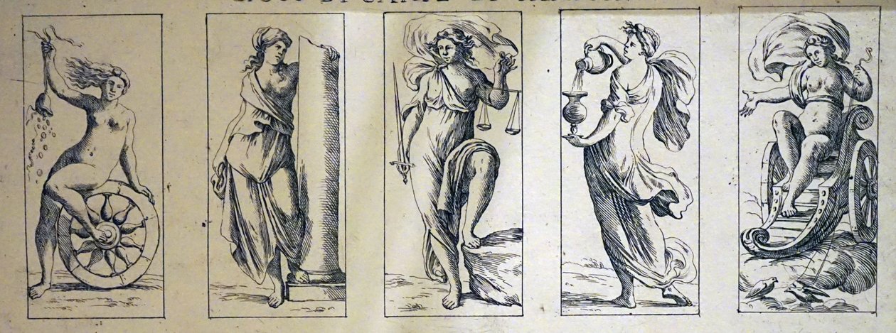 Giuseppe Maria Mitelli 17. századi tarotkártyái alkotó: Giuseppe Maria Mitelli