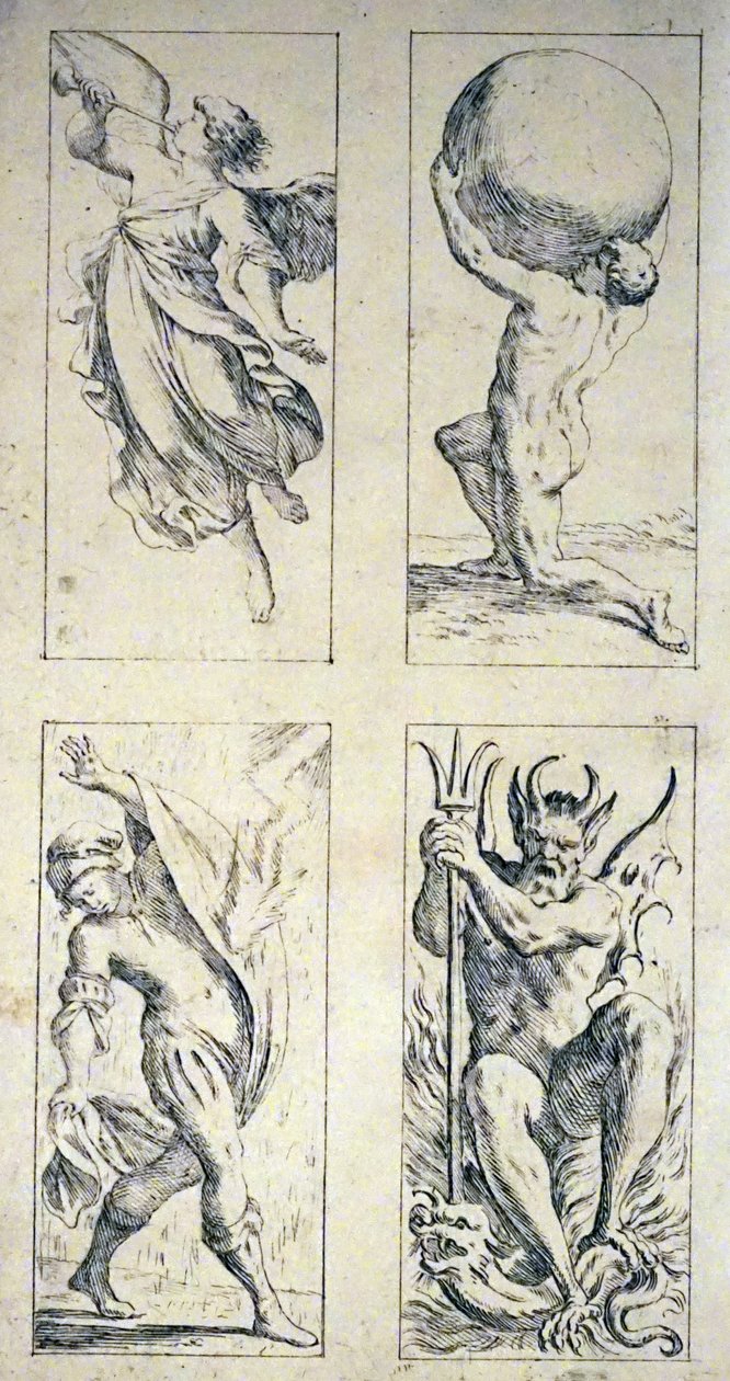 Giuseppe Maria Mitelli 17. századi tarotkártyái alkotó: Giuseppe Maria Mitelli