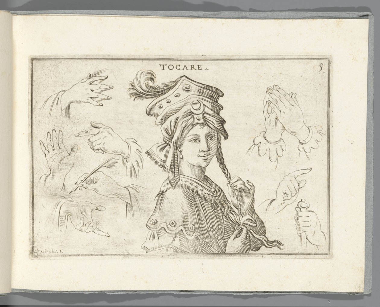Kóstolja meg Tocare (cím az objektumon) alkotó: Giuseppe Maria Mitelli