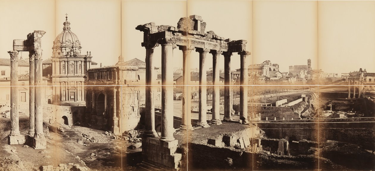 Kilátás a Forum Romanumra alkotó: Giuseppe Ninci