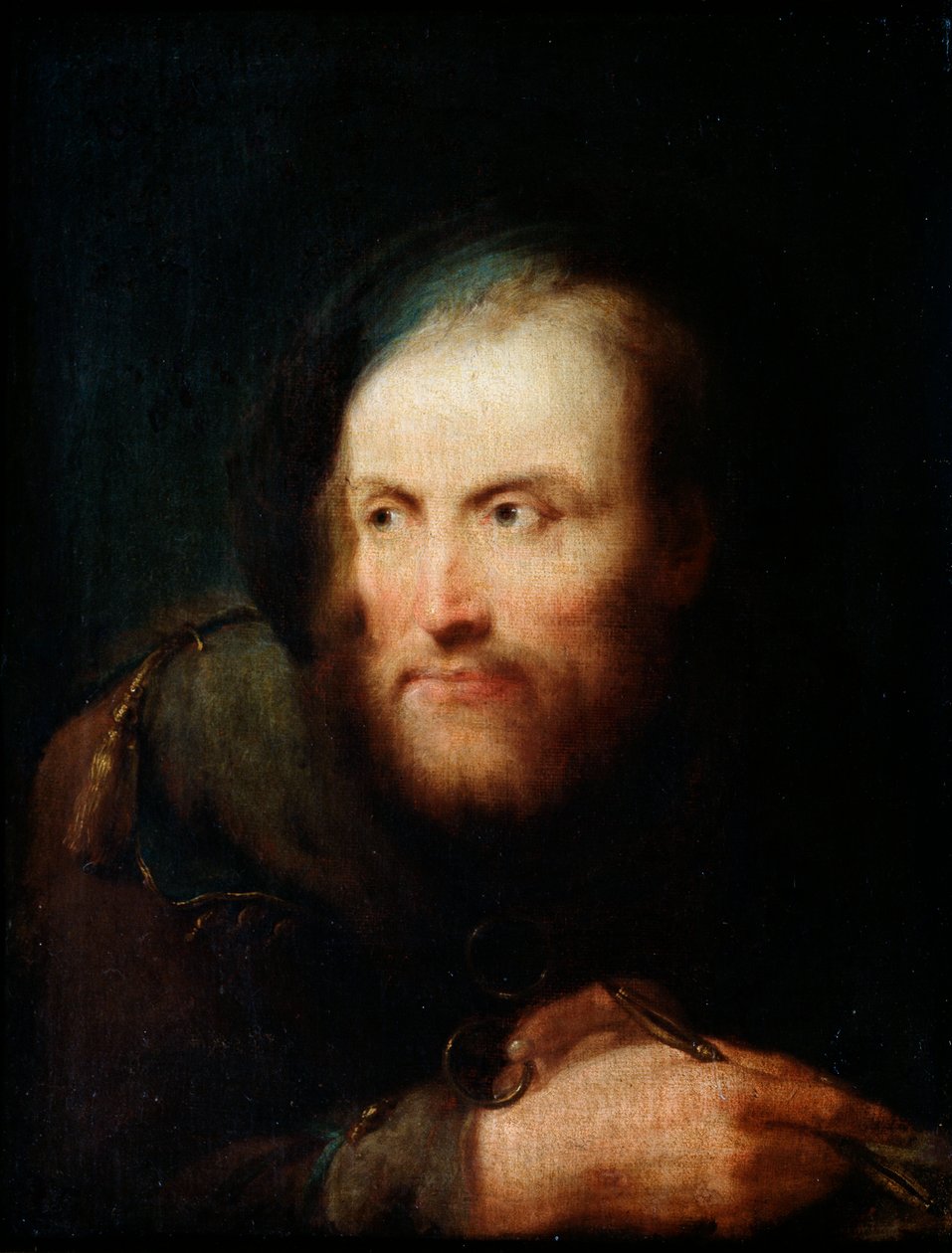 Férfi portré, 18. század. alkotó: Giuseppe Nogari