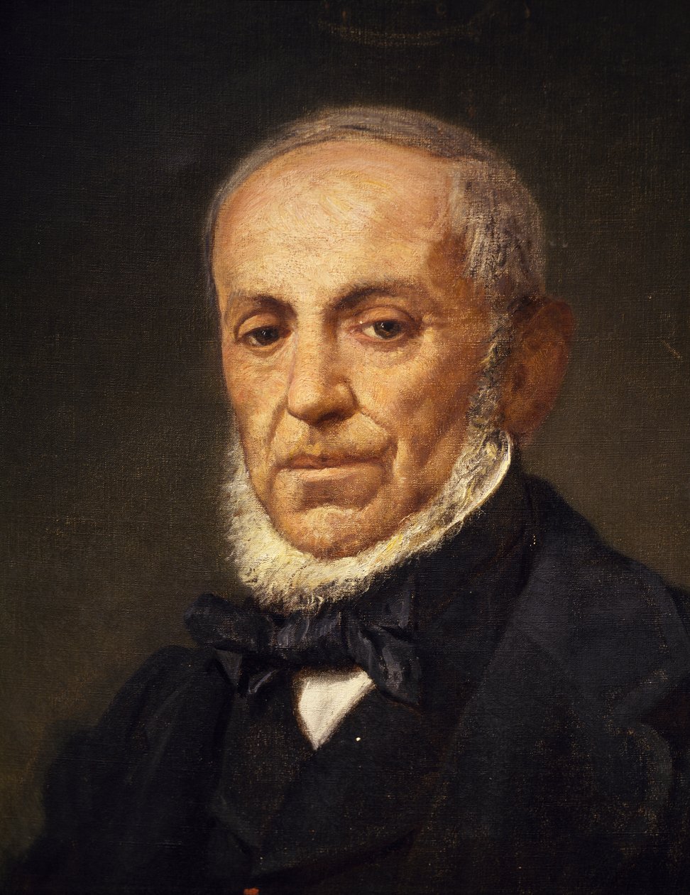 Giuseppe Saverio Raffaele Mercadante zeneszerző portréja (Altamura alkotó: Giuseppe Palizzi