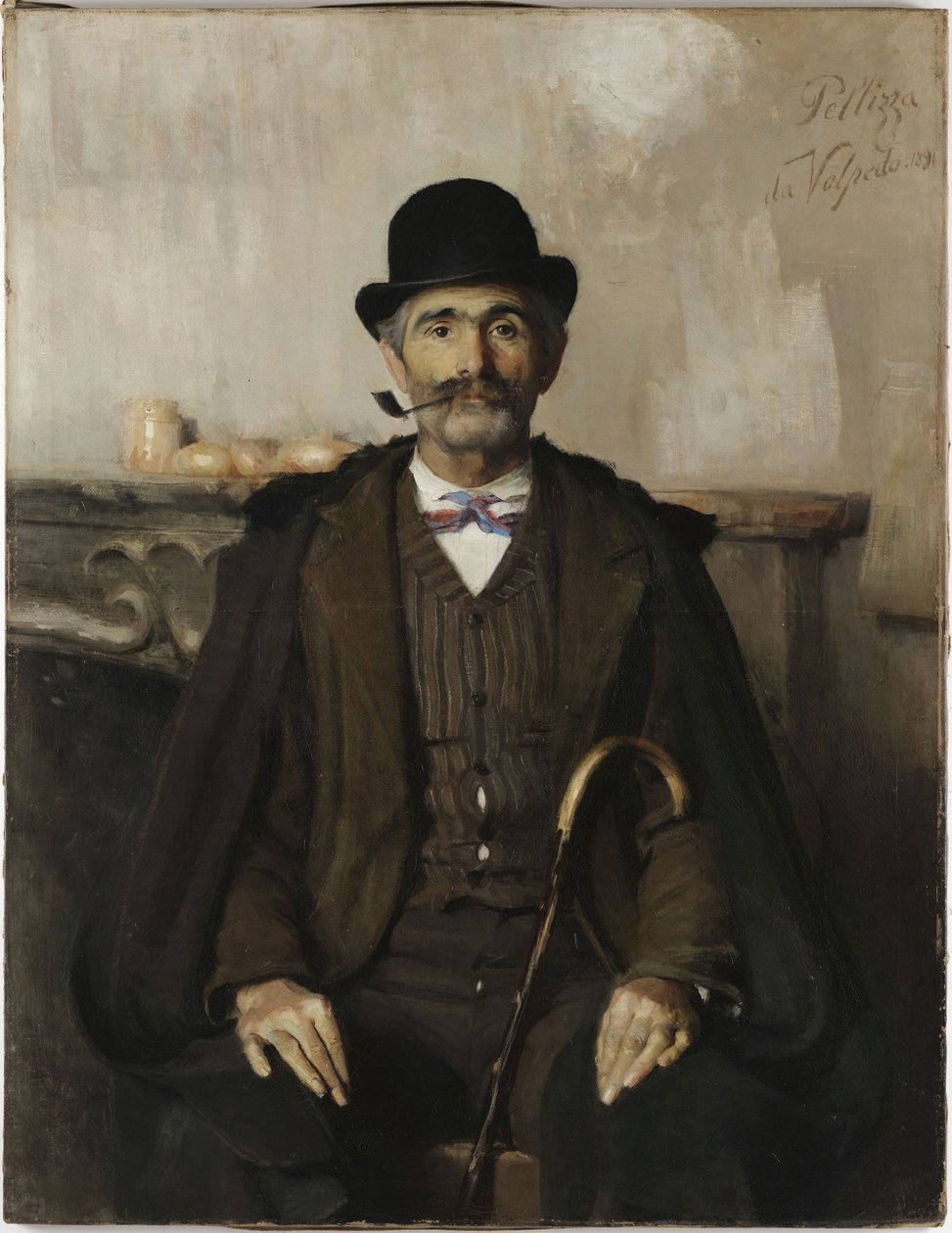 A közvetítő, 1891. alkotó: Giuseppe Pellizza da Volpedo