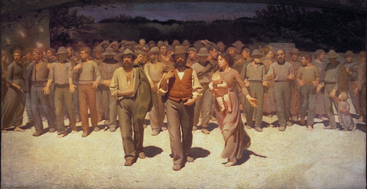 A negyed állam alkotó: Giuseppe Pellizza da Volpedo
