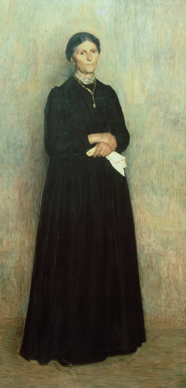 Az anyja portréja alkotó: Giuseppe Pellizza da Volpedo