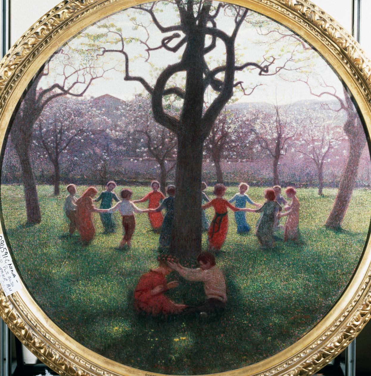Tavaszi idill alkotó: Giuseppe Pellizza da Volpedo