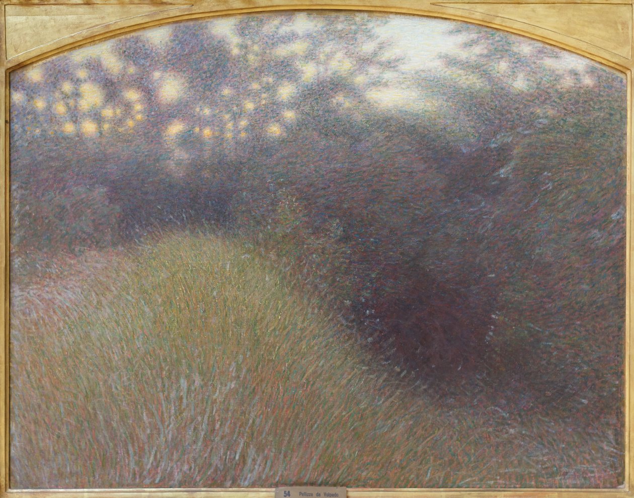 Naplemente, Giuseppe Pellizza da Volpedo (olaj) alkotó: Giuseppe Pellizza da Volpedo