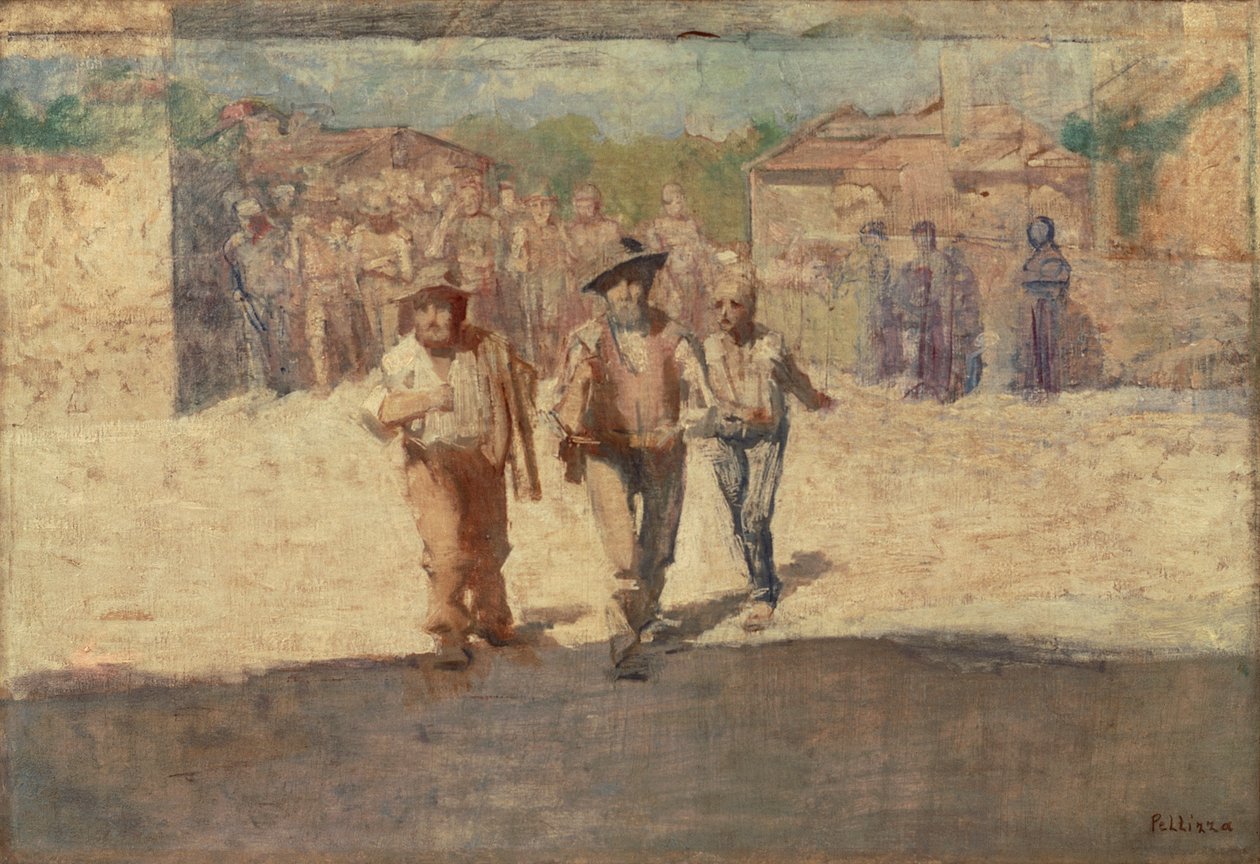 Az éhség nagykövetei alkotó: Giuseppe Pellizza da Volpedo