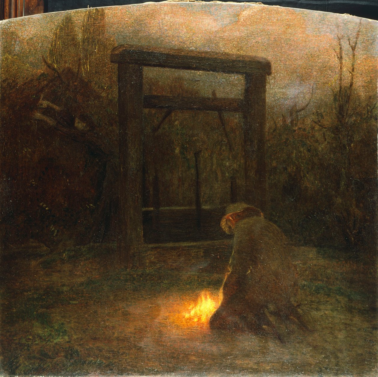 Életszeretet, jobb oldal, Giuseppe Pellizza da Volpedo (1868-1907) alkotó: Giuseppe Pellizza da Volpedo