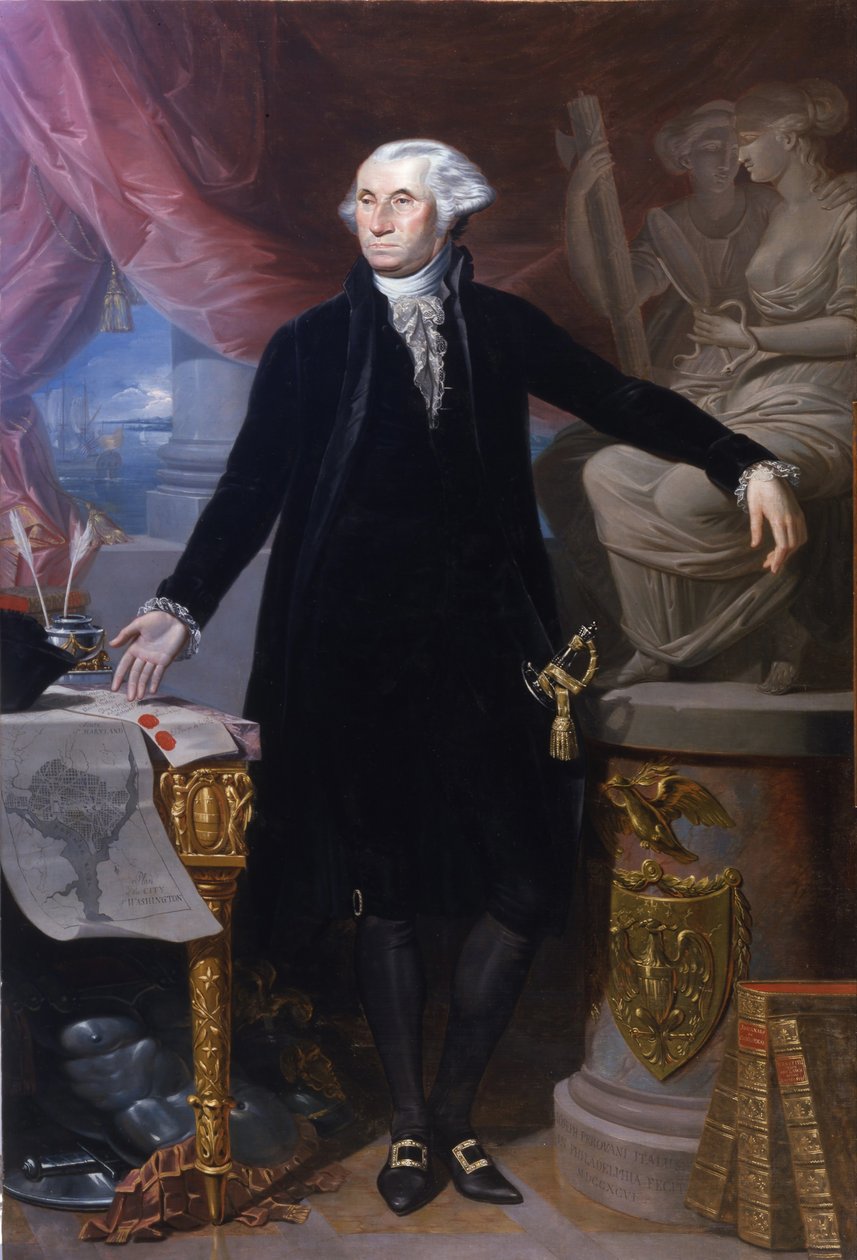 George Washington portréja alkotó: Giuseppe Perovani