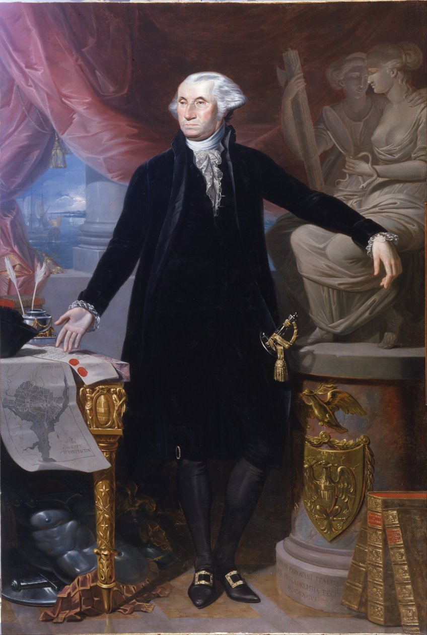 Retrato de George Washington alkotó: Giuseppe Perovani