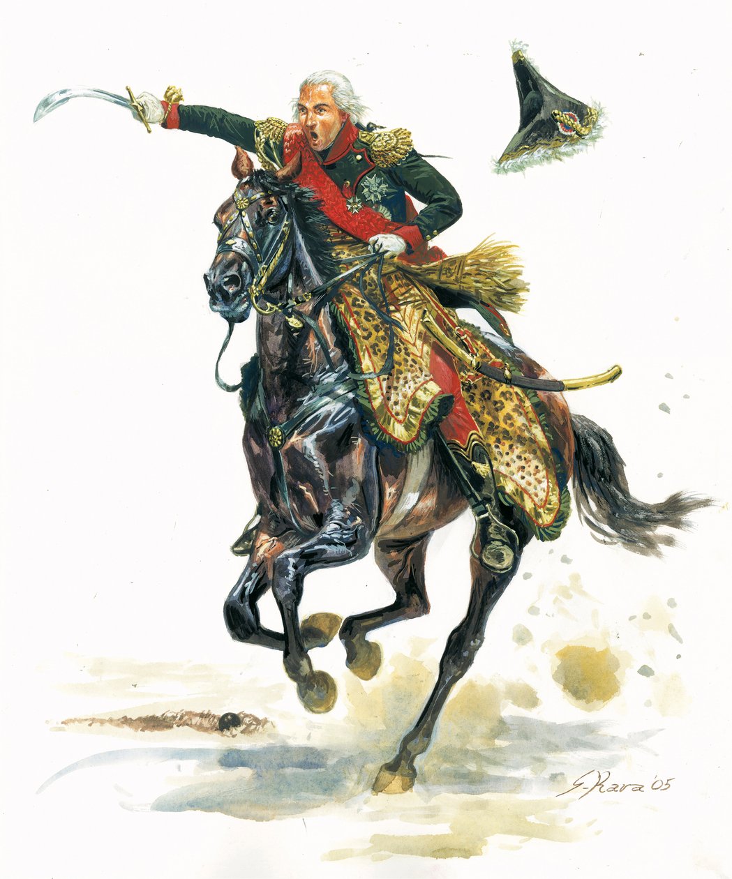 Az első birodalom: Jean Baptiste Bessieres (1768-1813), Isztria hercege - Jean-Baptiste Bessieres alkotó: Giuseppe Rava