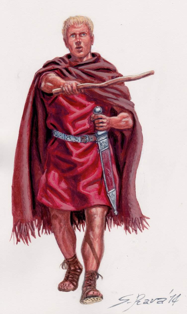 Numerus Batavorum (vagy cohors Germanorum) alkotó: Giuseppe Rava
