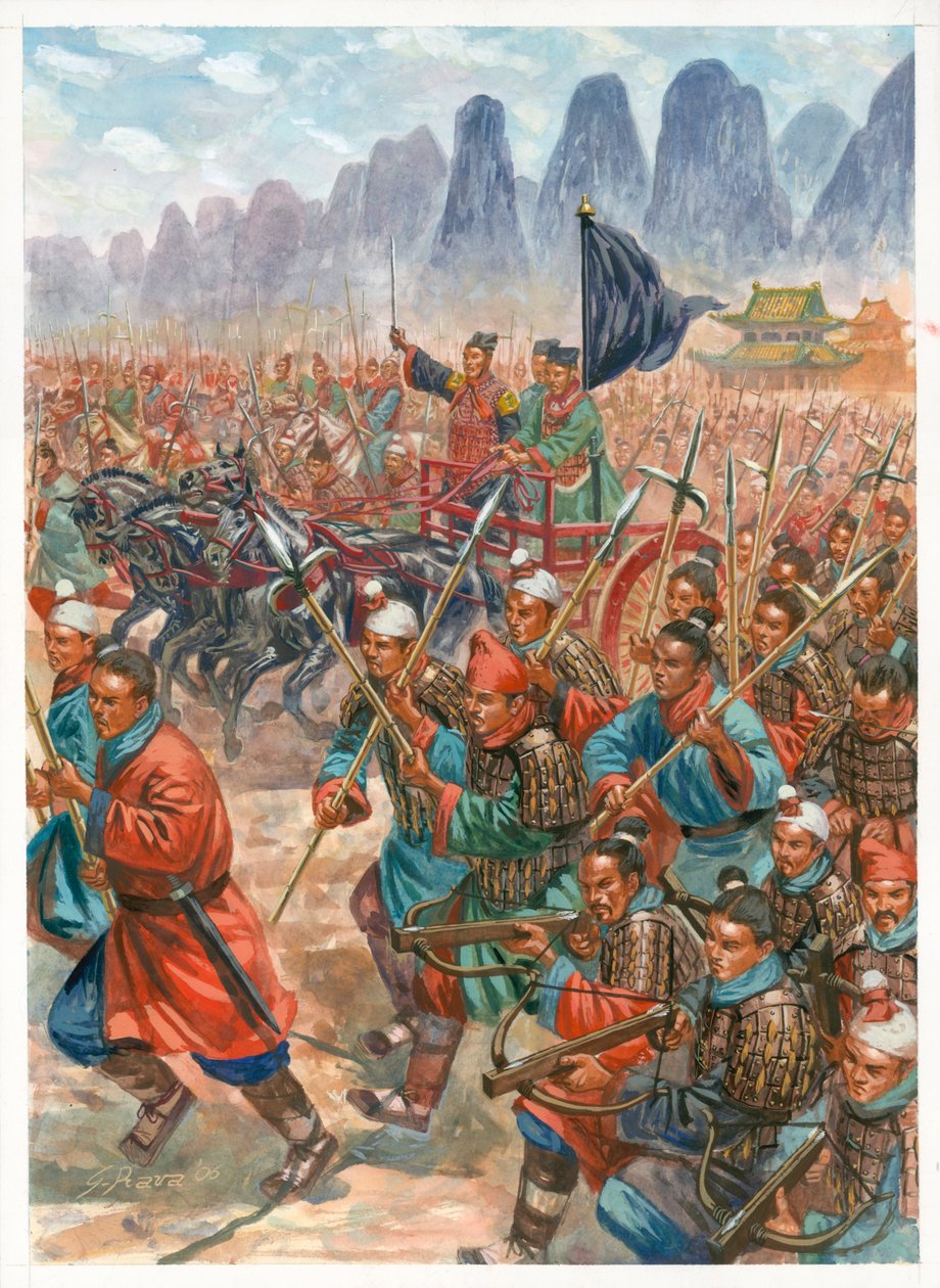 Qin első császárának hadserege alkotó: Giuseppe Rava