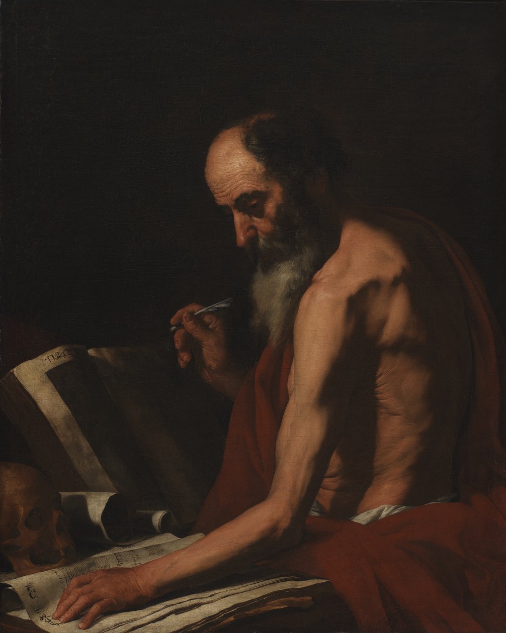 Szent Jeromos alkotó: Giuseppe Ribera