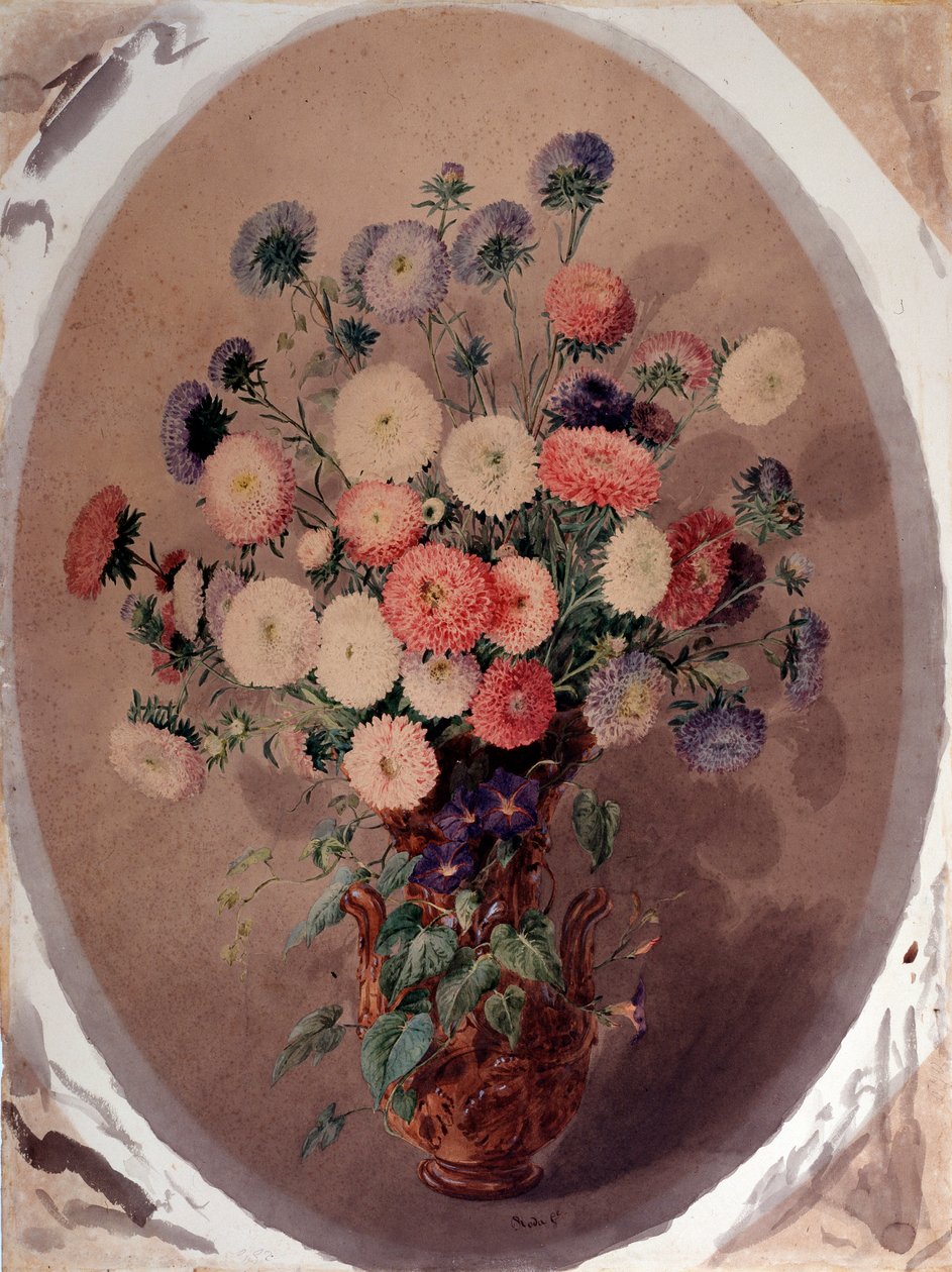 Csokor százszorszép Giuseppe Roda akvarellje (XIX. század) 1863 Méret: 70x51 cm Genes, Galleria d