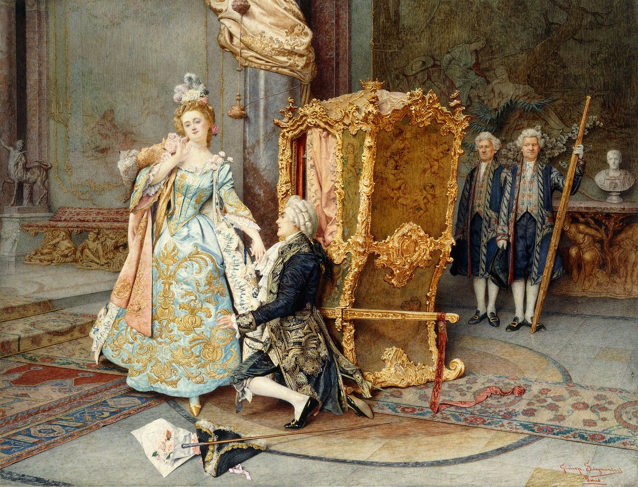 A javaslatot alkotó: Giuseppe Signorini
