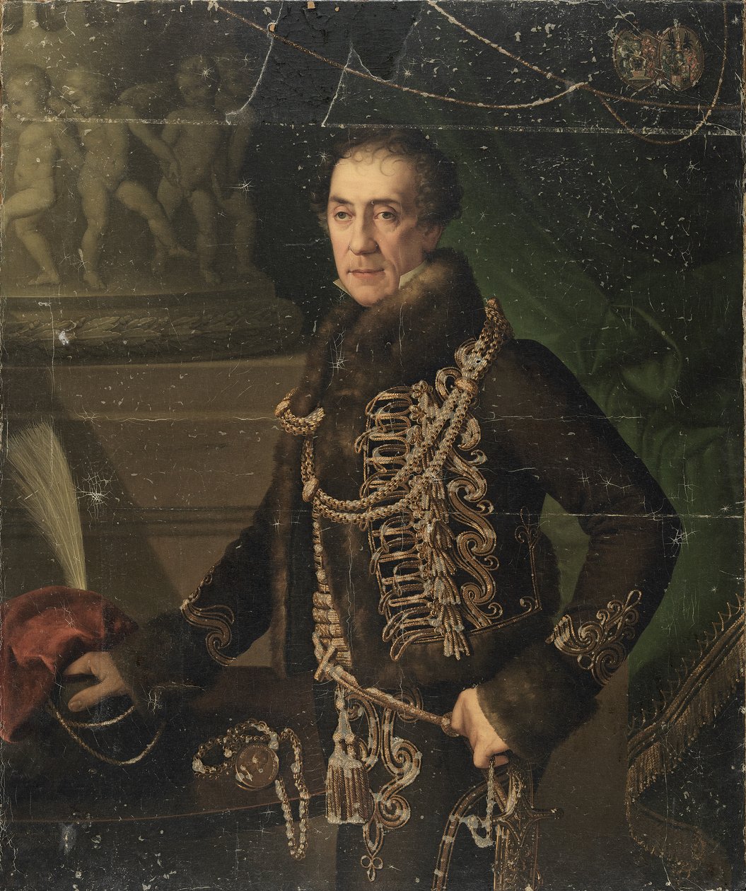 Vincenzo Nobile de Terzi patrícius tanácsos és Fiume városi kancellárja alkotó: Giuseppe Tominz