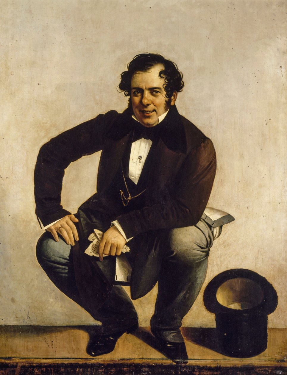 Giuseppe Tominz (1790-1866) önarcképe alkotó: Giuseppe Tominz
