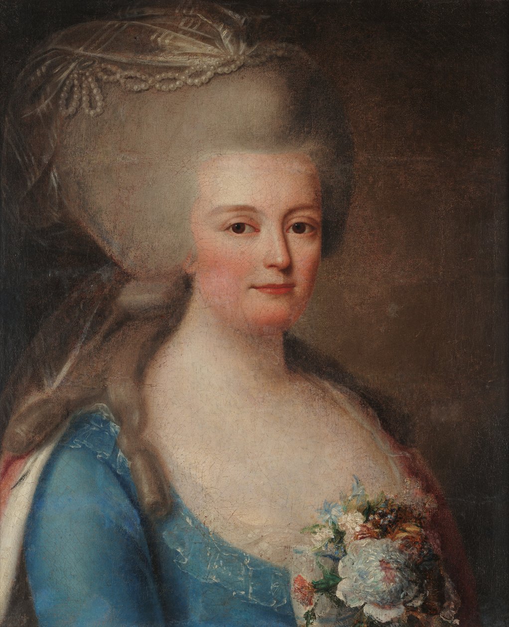 Mária Francisca Benedita hercegnő portréja alkotó: Giuseppe Troni