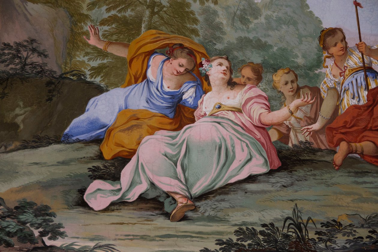 Diana mítoszának ábrázolásai, Domenico és Giuseppe Valeriani freskója alkotó: Giuseppe and Valeriani Domenico Valeriani