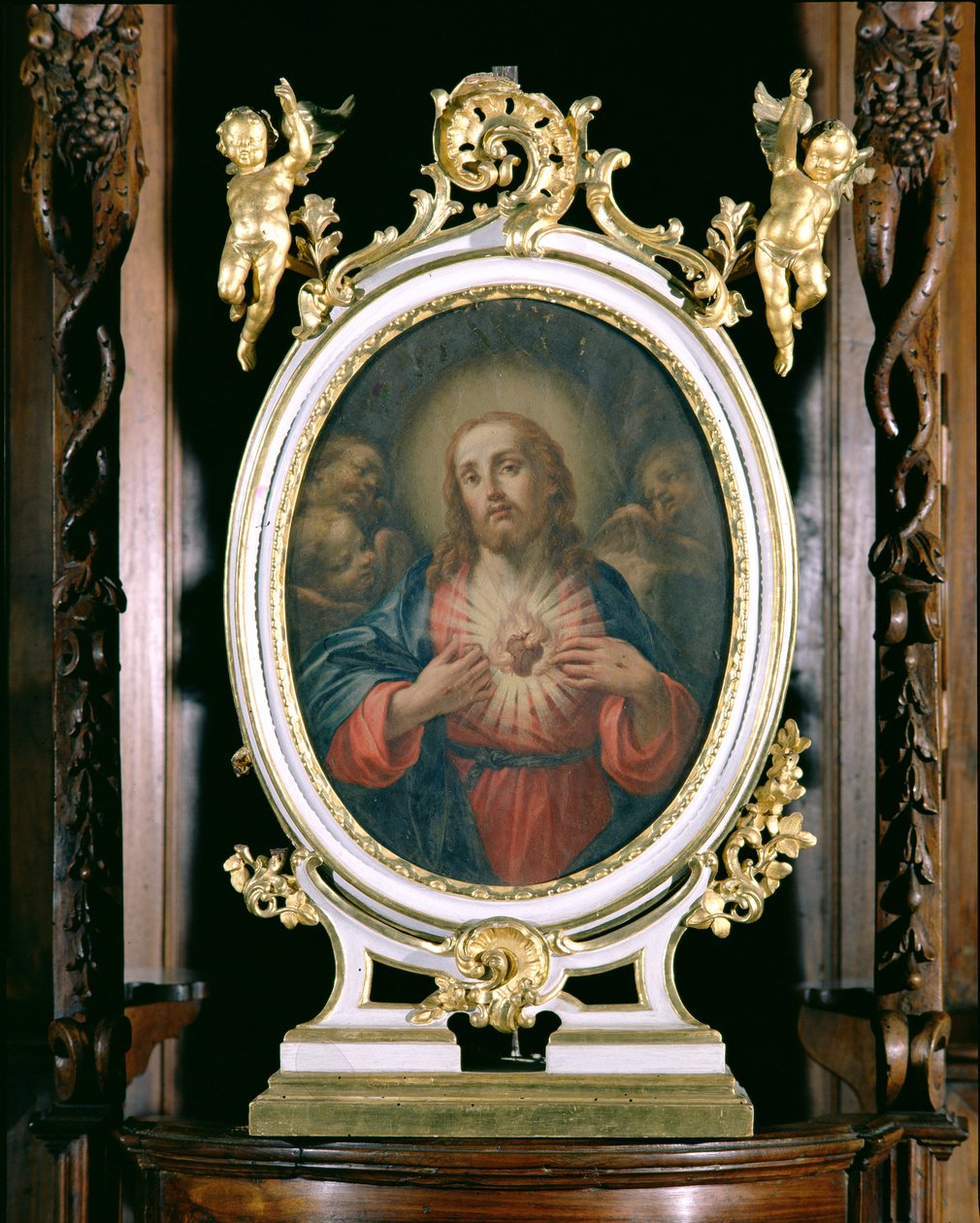Krisztus Szent Szíve, a bentlakásos iskola kápolnájából, 1766 alkotó: Giuseppe Varotti