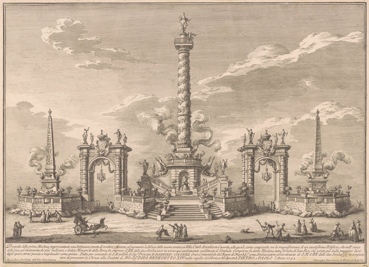 Az 1752-es Prima Macchina Kínában: A deliziosa, amely a Villa Carl