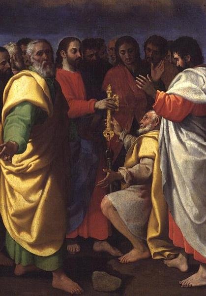 Krisztus vádja Szent Péternek alkotó: Giuseppe Vermiglio