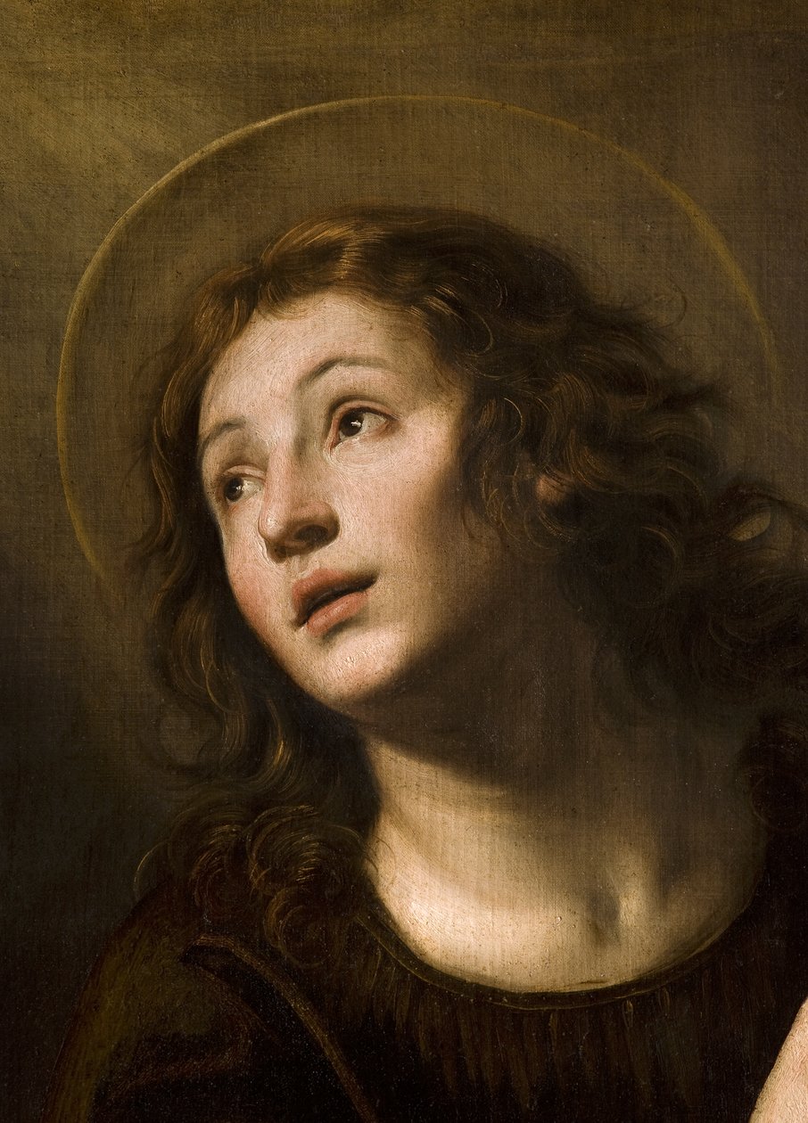 Szent János evangélista alkotó: Giuseppe Vermiglio