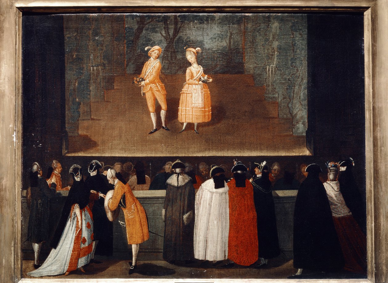 OPERA: Intermezzo, 18. század vége (olaj) alkotó: Giuseppe de Albertis