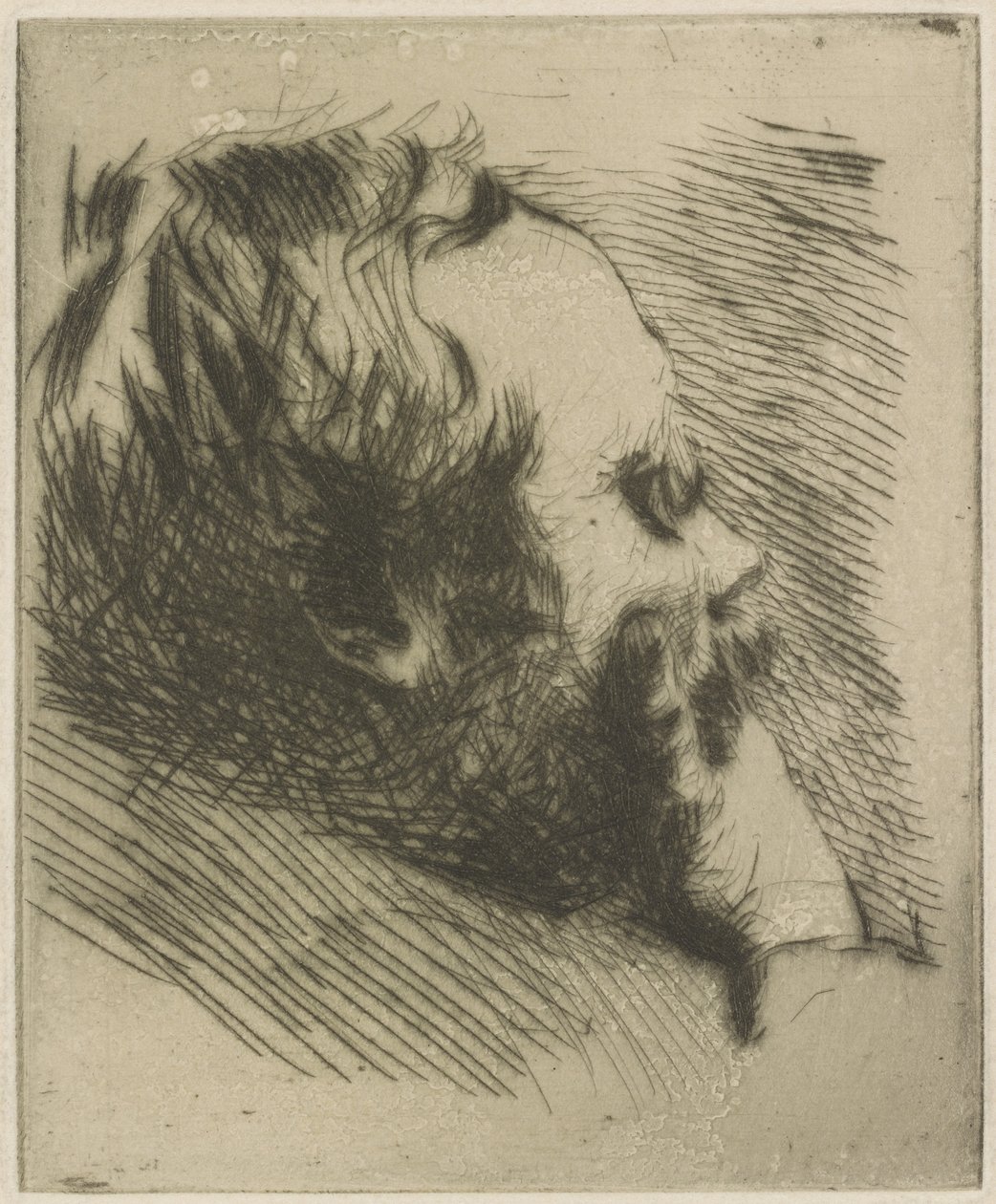 Edgar Degas portréja, 1875 (szárazhús) alkotó: Giuseppe de Nittis