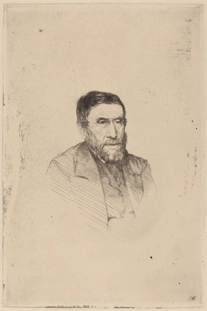 Egy férfi portréja alkotó: Giuseppe de Nittis