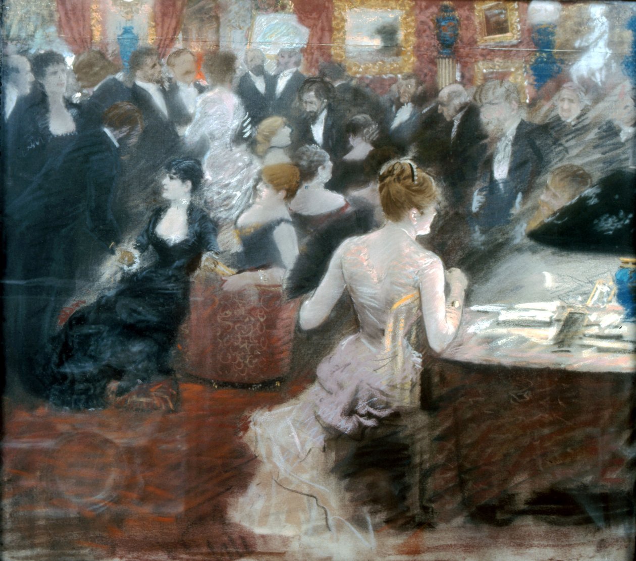 Mathilde hercegnő szalonja alkotó: Giuseppe de Nittis