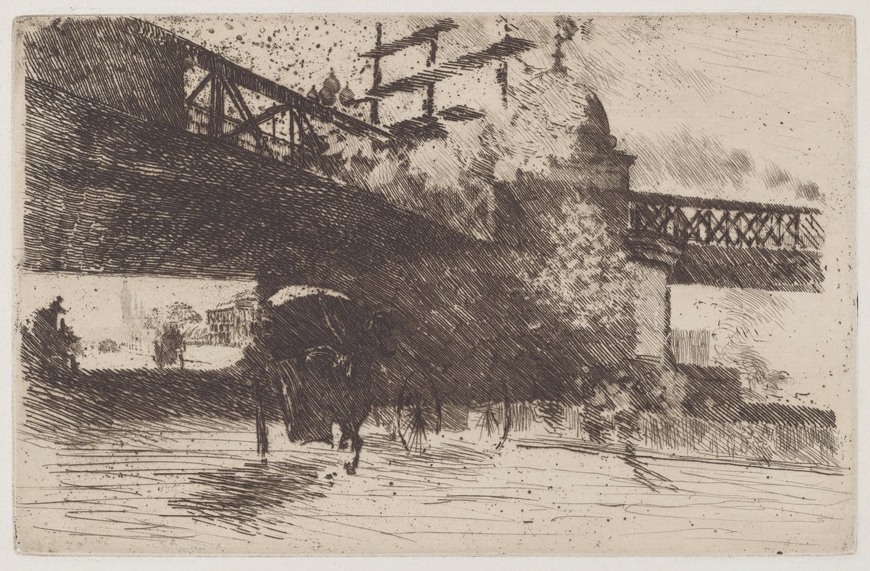 A nézet Londonban készült alkotó: Giuseppe de Nittis