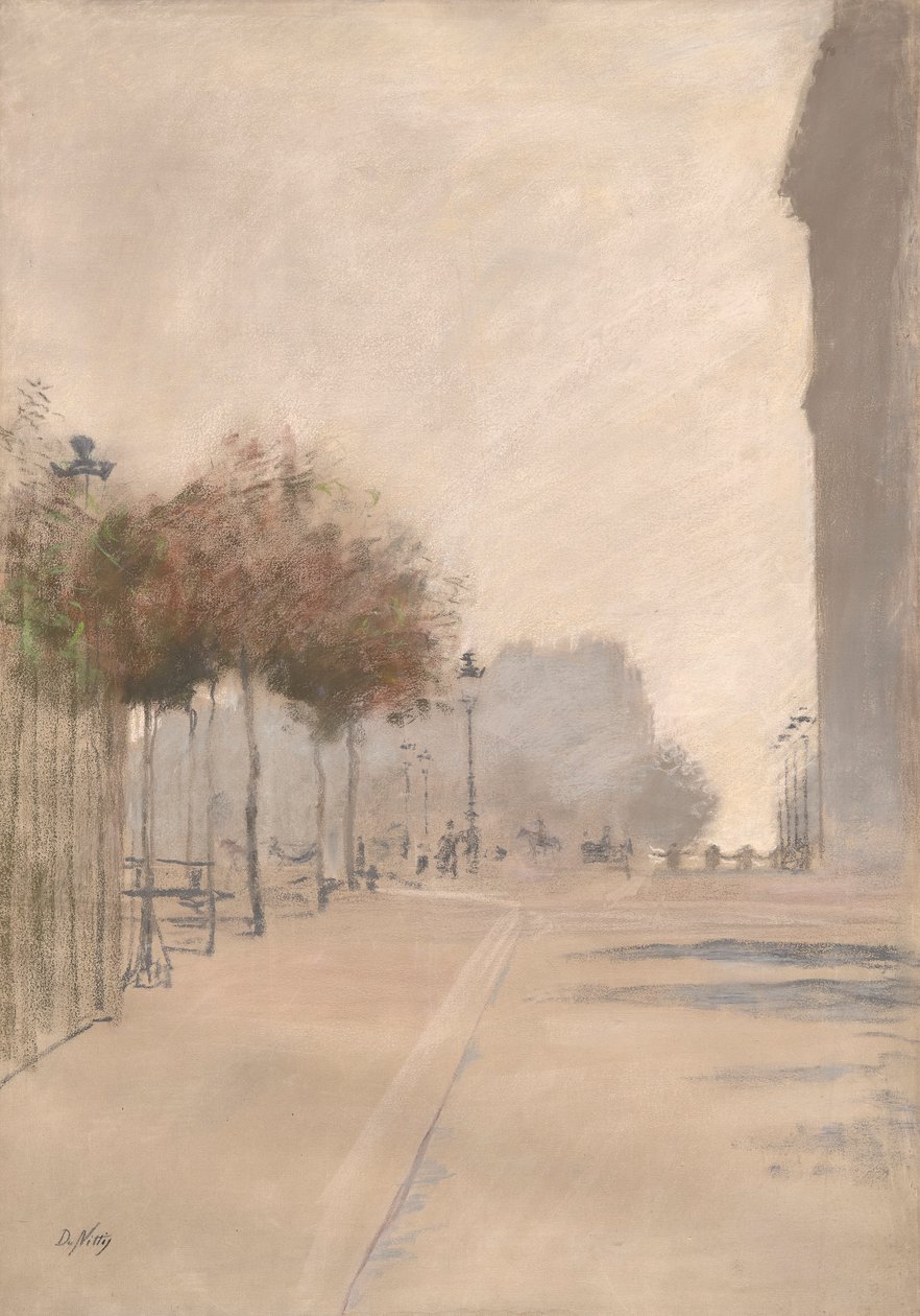 Kilátás Párizsra alkotó: Giuseppe de Nittis