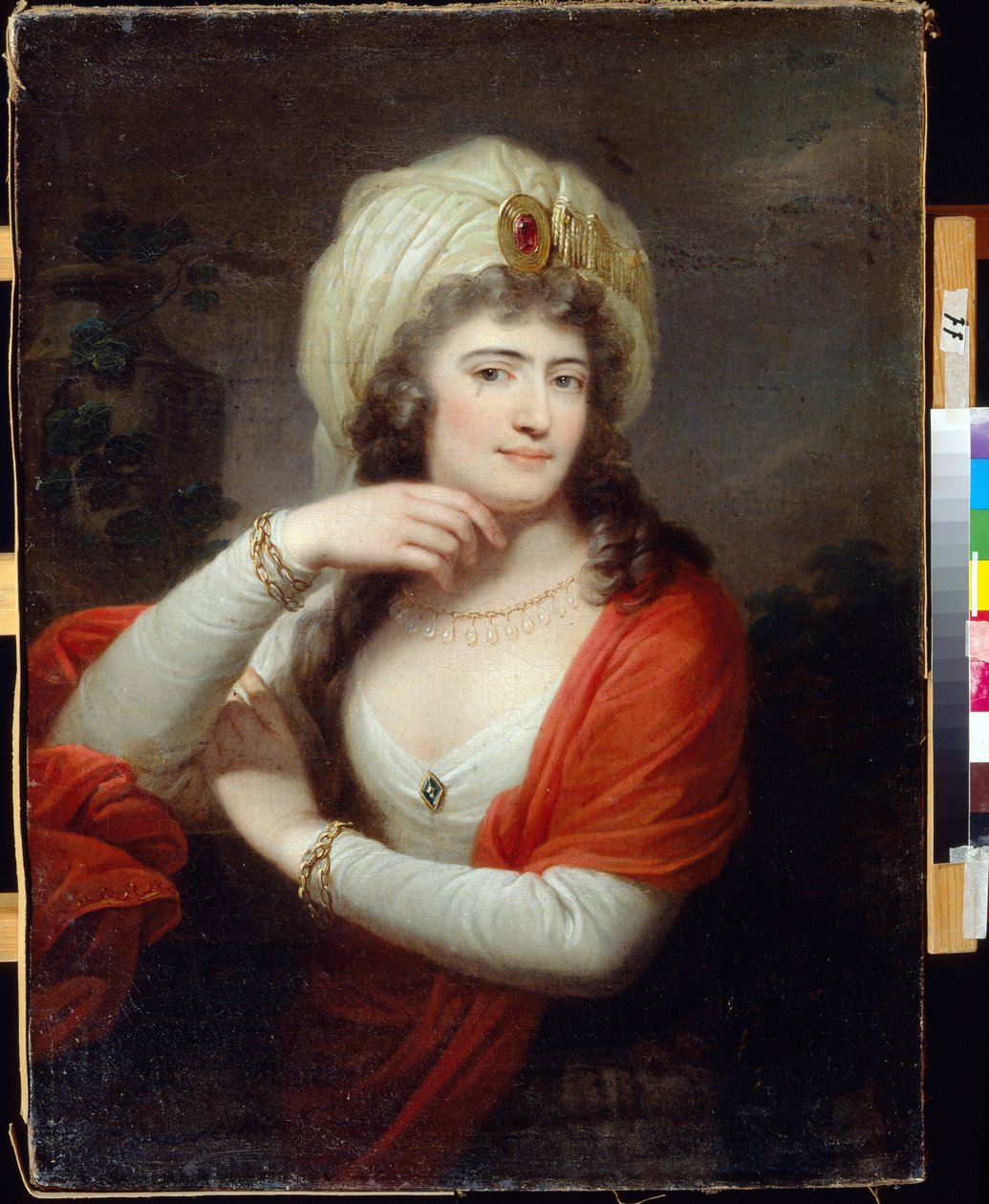 Alexandra Branicka portréja (született: Engelhardt alkotó: Giuseppe or Josef Grassi