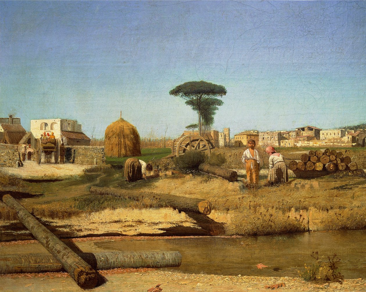 Parasztház Nápoly közelében alkotó: Giuseppe or Joseph de Nittis