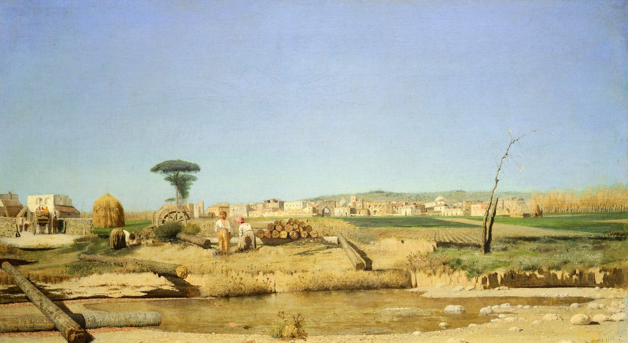 Parasztház Nápoly közelében alkotó: Giuseppe or Joseph de Nittis