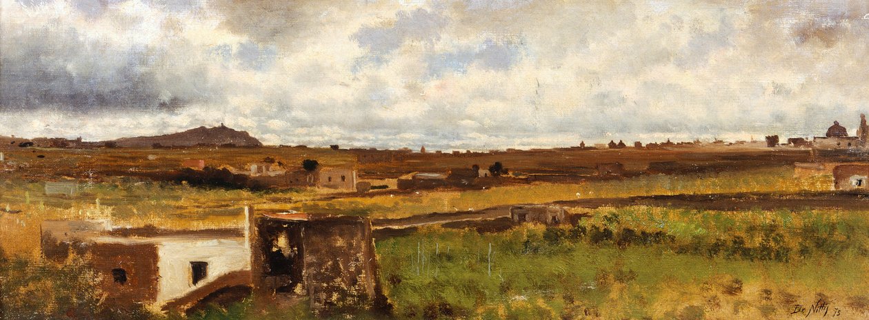 Tájkép alkotó: Giuseppe or Joseph de Nittis