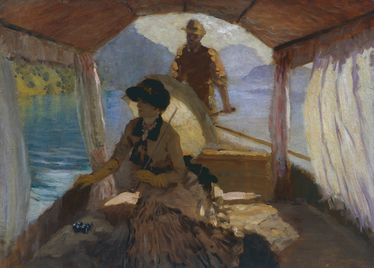 A Luzerni tavon alkotó: Giuseppe or Joseph de Nittis