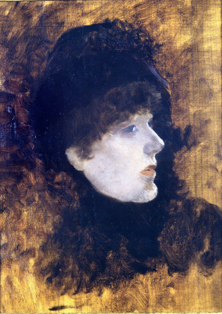 Henriette Rosine Bernard portréja Sarah Bernhardtnál (1844-1923) – De Nittis alkotó: Giuseppe or Joseph de Nittis