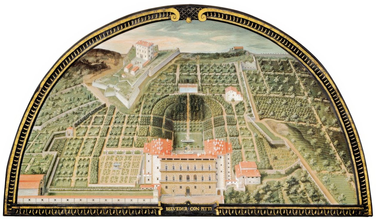 Palazzo Pitti alkotó: Giusto Utens