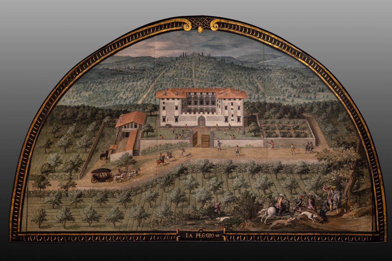 a Lappeggi Medici villa alkotó: Giusto Utens